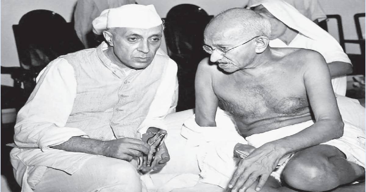 Jawaharlal Nehru replied to Gandhiji’s letter on October 9, 1945